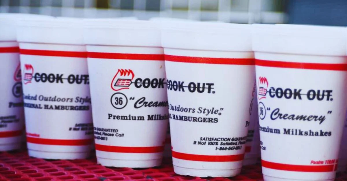 Cookout Drinks Menu USA