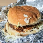 Cookout Style Cheeseburger