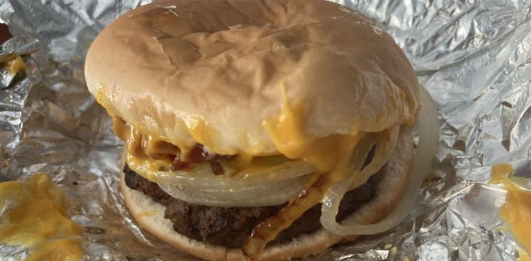 CookOut Cheddar Style Hamburger