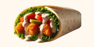 Cookout Cajun Ranch Wrap Menu Items