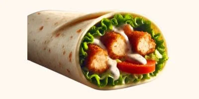 Cookout Cajun Wrap Menu Items