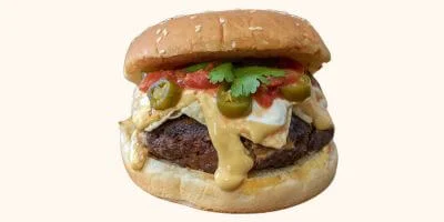 Cookout Nacho Chili Style Hamburger Menu